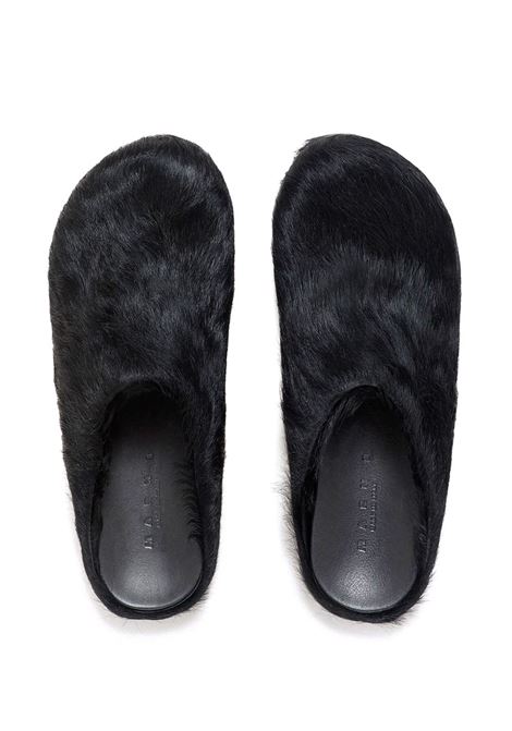 sabot fussbett uomo neri MARNI | SBMR000600 P412200N99